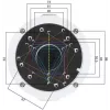 DELTA BD-320 Kaamerakinnitusklamber Valge