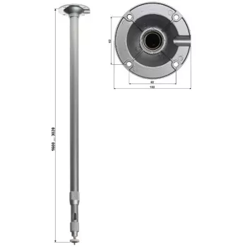 DELTA Teleskoopne Laekinnitus Kaamerale BR-150X300