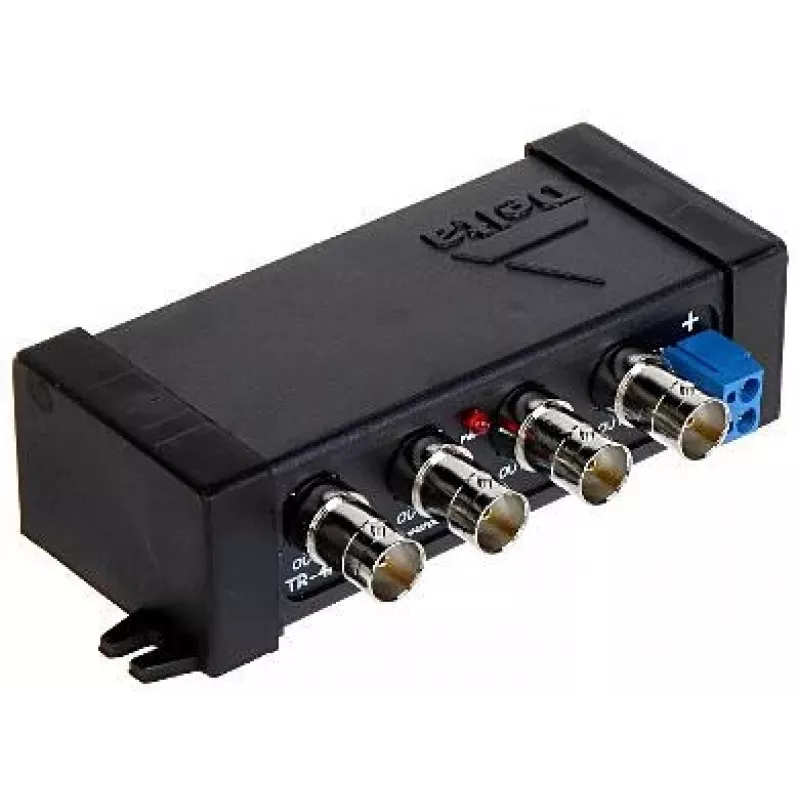 DELTA TR-4P/70 4-kanaliline passiivne videobalun/trafo AHD/TVI/CVI/CVBS jaoks kuni 70m