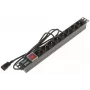 DELTA PD-8/R-IEC Toiteplokk 8 Pesaga Pinge kaitse 230V 10A Must