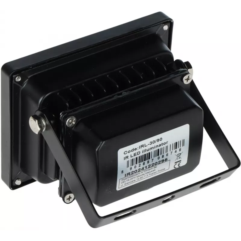 DELTA Outdoor IR Illuminator IRL-30/90 30m 90° 850nm 12V DC IP66 Must