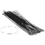 DELTA Montage roostevabast terasest kaabliside SSCT-400X4.6 400mm x 4.6mm 100 tk