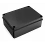 Hermetic Junction Box 190 x 140 x 70 mm without Cable Glands IP65 Halogen-Free Black PAWBOL S-B416C