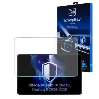3MK PROTECTION TechWrap Matt ekraanikaitse Skoda Kodiaq II 2024- 10-tollisele keskekraanile