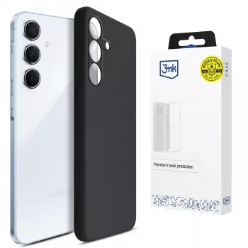 3MK PROTECTION Samsung Galaxy A55 5G - 3mk Hardy Mellow Case Black