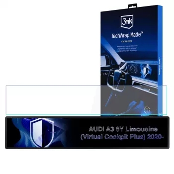 3MK PROTECTION AUDI A3 8Y Limousine (Virtual Cockpit Plus) 2020- - 3mk TechWrap Matte Cluster kaitsekile