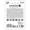 EVERACTIVE 16340 3.7V 700mAh Laetav Li-ioon Aku Kaitseahelaga (1 Tükk)