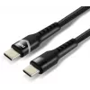 EVERACTIVE USB-C to USB-C kaabel CBB-1PDRS 100cm 48V 5A 240W RGB LED
