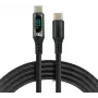 USB-C to USB-C kaabel 2m 100W LCD võimsusnäidikuga everActive CBB-2PD5L