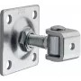 PSG Reguleeritav värava hing 61.018.01 plaadiga 80x80x3mm - M16 keere (galvaniseeritud silm)