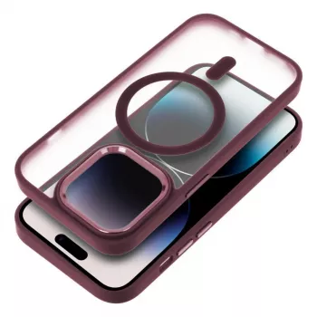 OEM korpus iPhone 17 Pro Max Matte Mag Cover ühilduv MagSafe'iga Punane