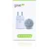 GISE SP-02 Nutikas WiFi-pistikupesa energiamonitooringuga, 16A, 3680W, Tuya ühilduv