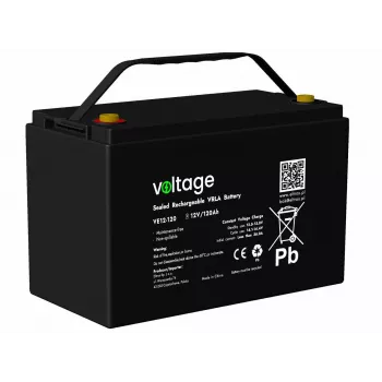 VOLTAGE AGM aku 12V 120Ah VE12-120 (6-9 aastat eluiga)
