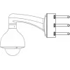 MITON MT-P150V2 Mastikinnitusadapter Valge