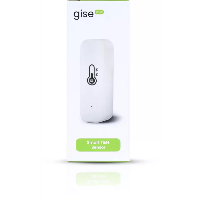 GISE nutikas temperatuuri- ja niiskusandur Wi-Fi valge | Tuya | GTHS-WF-01-W