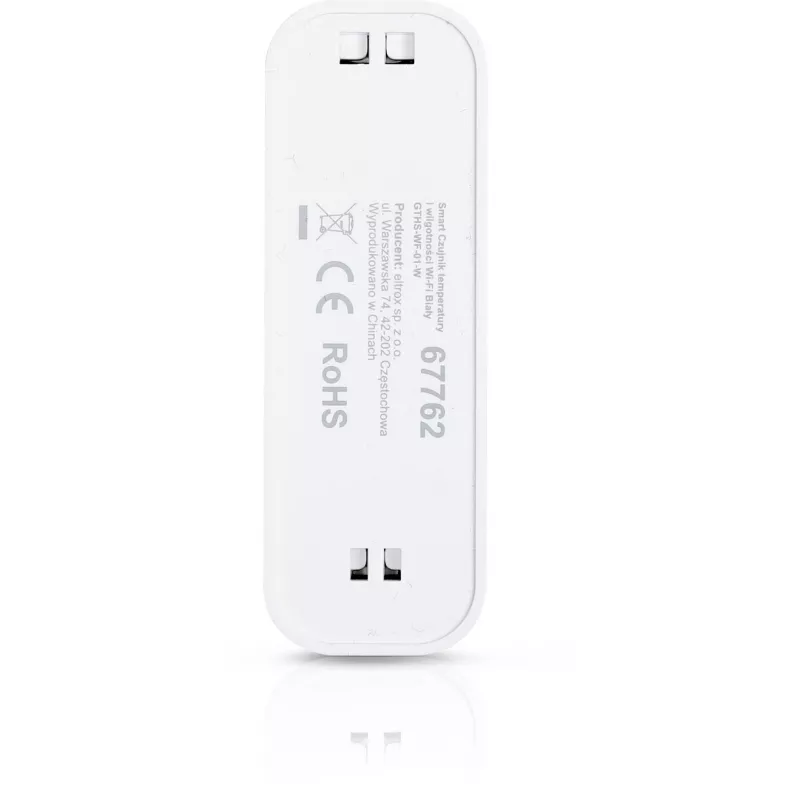 GISE nutikas temperatuuri- ja niiskusandur Wi-Fi valge | Tuya | GTHS-WF-01-W