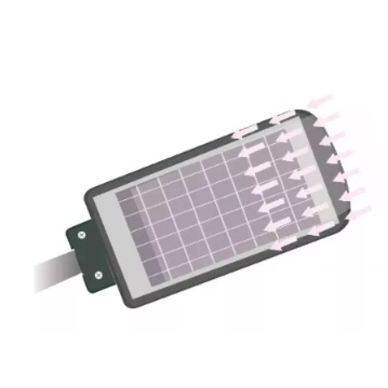 VOLT POLSKA Päikeselamp JOCKER 120 + 12W paneel + kaugjuhtimispult