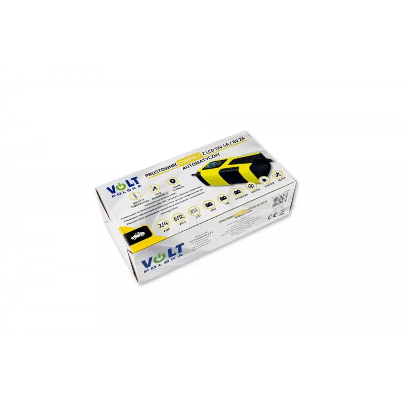 Volt Polska automaatne akulaadija 12V 4A / 6V 2A LCD