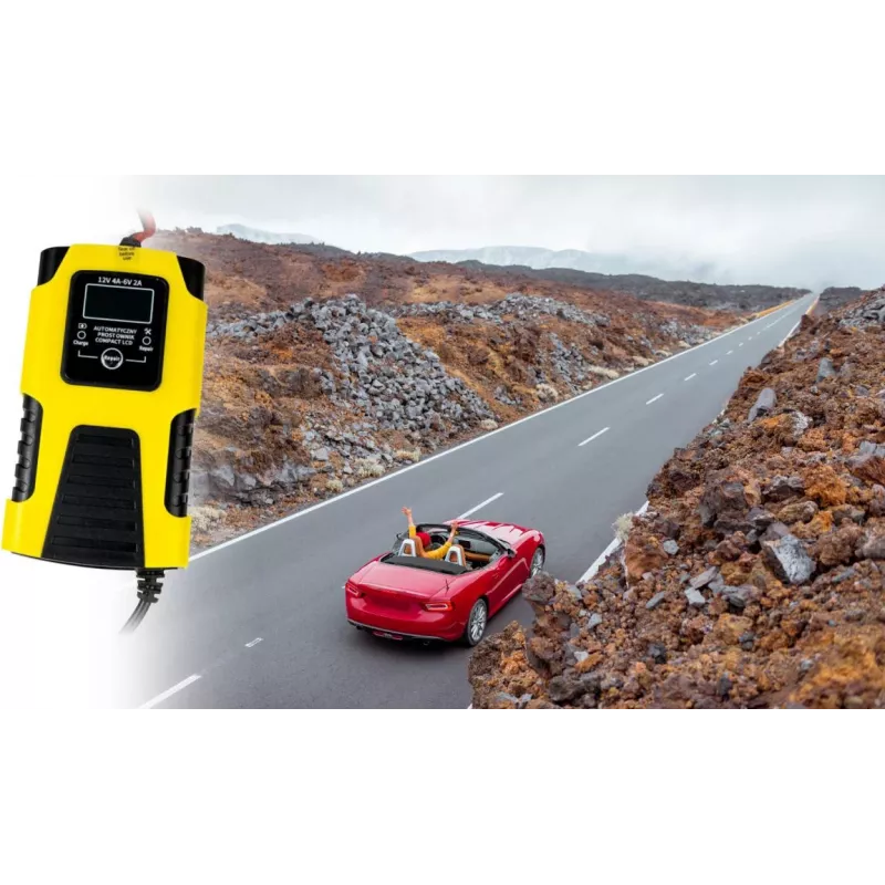 Volt Polska automaatne akulaadija 12V 4A / 6V 2A LCD