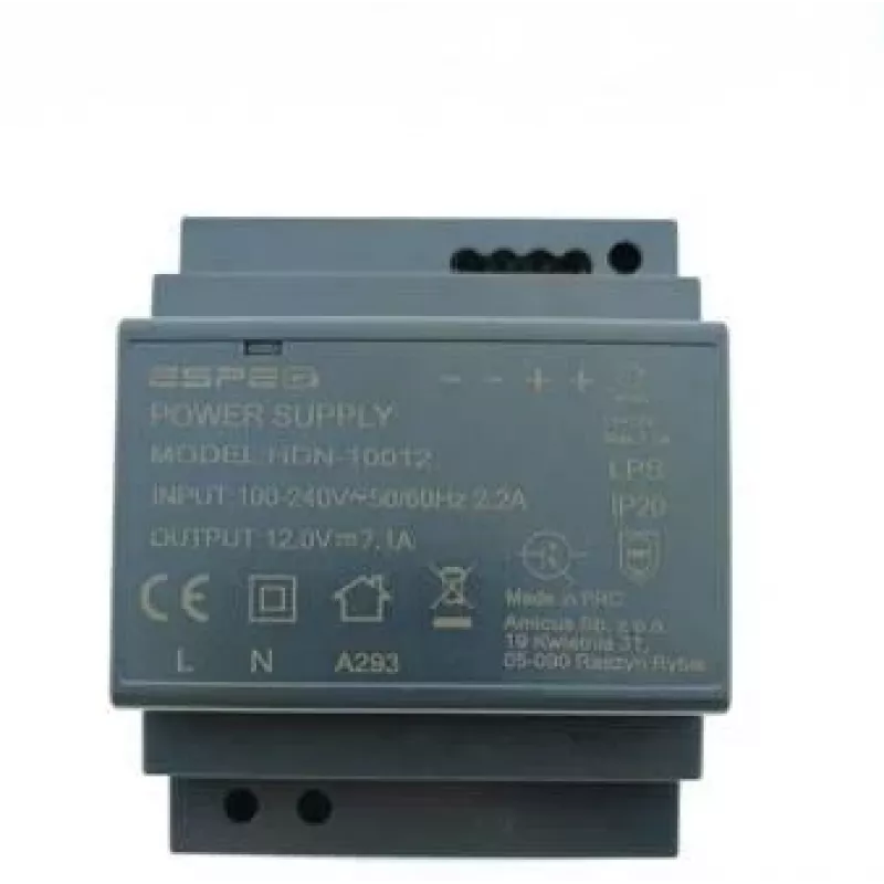 ESPE HDN-10012 DIN Rail Toiteplokk 12V 85W 7.1A