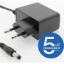 ESPE 12V 2A 24W seinakontakt-toiteplokk sirge barrelpistikuga 5.5x2.1mm, 5-aastane garantii