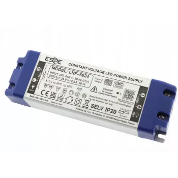 ESPE LNF-6024 LED-lülitustoiteallikas 24V 60W 2.5A IP20
