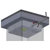LED-hoiatuslamp Proxima SŁUPKOWA Amber 12-230V AC/DC IP54