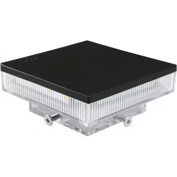 LED-hoiatuslamp Proxima SŁUPKOWA Amber 12-230V AC/DC IP54