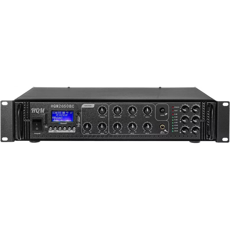 HQM HQM2650B FM/MP3/BLUETOOTH Raadiovõimendi 650W