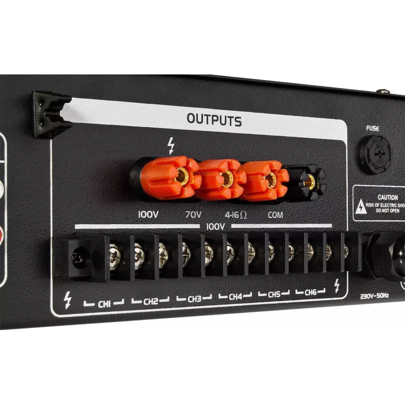 HQM HQM2650B FM/MP3/BLUETOOTH Raadiovõimendi 650W