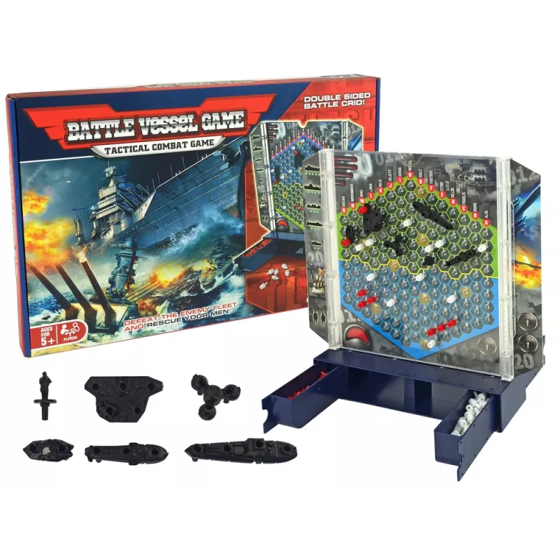 LEAN TOYS strateegiamäng Battleships at Sea