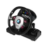LEAN TOYS Kaugjuhitav BMW M3 Valge 2.4G Roolipult 1:18 Heli ja Tuled