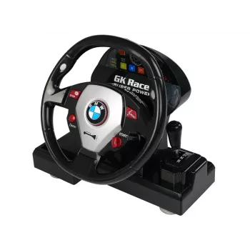 LEAN TOYS Kaugjuhitav BMW M3 Valge 2.4G Roolipult 1:18 Heli ja Tuled