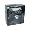 LEAN TOYS Kaugjuhitav BMW M3 Valge 2.4G Roolipult 1:18 Heli ja Tuled
