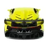LEAN TOYS Kaugjuhitav Lamborghini Veneno Kollane 2.4 GHz Rooliga RC Auto Heli ja Tuledega