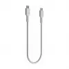 Green Cell PowerFlex Fast Charging USB-C to USB-C Cable 100W White 1.2m