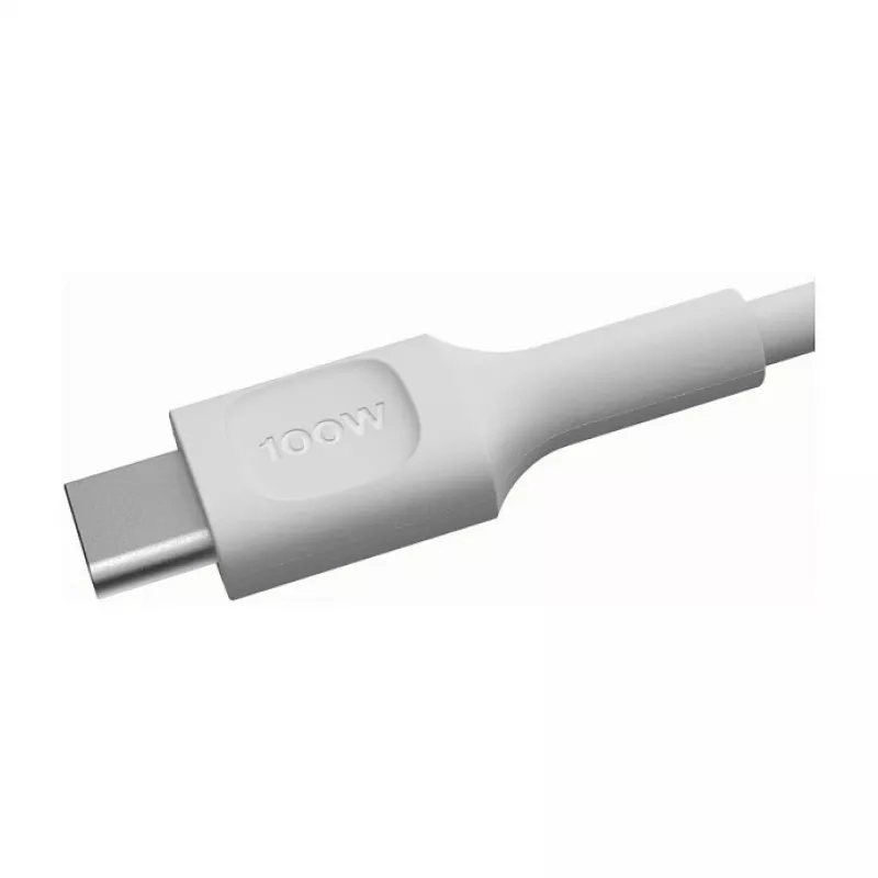 Green Cell PowerFlex Fast Charging USB-C to USB-C Cable 100W White 1.2m