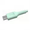 Green Cell PowerFlex Fast Charging USB Type-C to USB Type-C Cable 100W Mint Green 1.2m