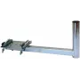CORAB UBU-38/450-H Universaalne rõdukinnitus satelliit-, maapealsete ja LTE antennide jaoks, 38 mm masti läbimõõt, 450 mm nihe, kuumtsingitud teras, metallhall