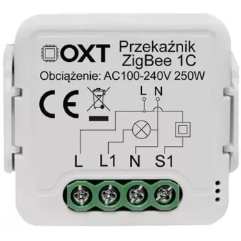 OXT T261 Mini relee 1-kanaliga ZigBee TUYA nutikas lüliti