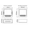 OXT Mini WiFi Releemoodul 3-kanaliline Tuya T223