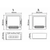 OXT Mini Releemoodul 2-Kanaliline Ilma Nulljuhtmeta ZigBee TUYA T272