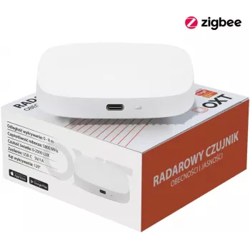 OXT T165 USB ZigBee Tuya Millimeeterlaine Radariga Kohaloleku ja Heleduse Andur