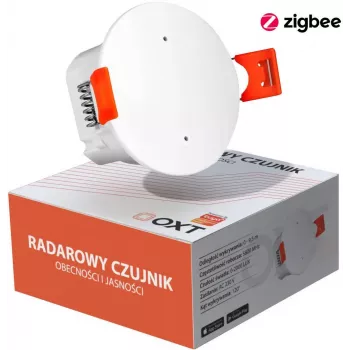 OXT T160 mmWave Radar Presence & Brightness Sensor 230V ZigBee Tuya