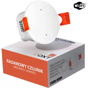 OXT T150 mmWave Radar Presence & Brightness Sensor 230V WiFi Tuya Smart Life