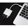 ZENWIRE BYL-2008N 3-in-1 MHL Hub USB-C to HDMI 4K Adapter, Space Gray