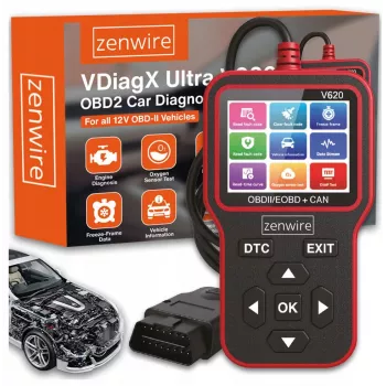 ZENWIRE V620 OBD2 ELM327 CAN-liidesega diagnostikaskanner