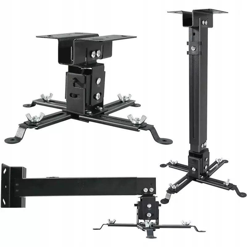 ZENWIRE Universaalne projektori kinnitus lae/seinale, must, 13 kg