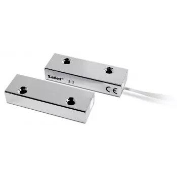 SATEL B-3 Pindpaigaldusega magnetkontakt (metall) - NC, IP67, 1 m kaabel
