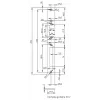 ELEKTRA-PLUS Toores Pimekatteplaat Universaalkarpidele - 1-kohaline Valge ABS